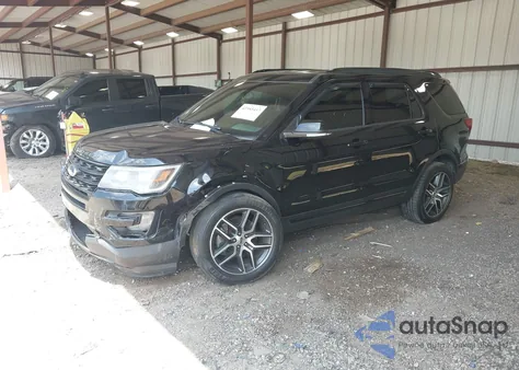 2017 Ford Explorer Sport from USA, damaged, VIN 1FM5K8GT9HGC80403